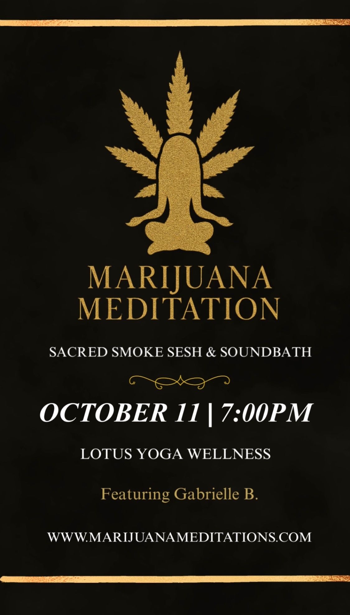 Marijuana Meditation at Lotus Wellness 